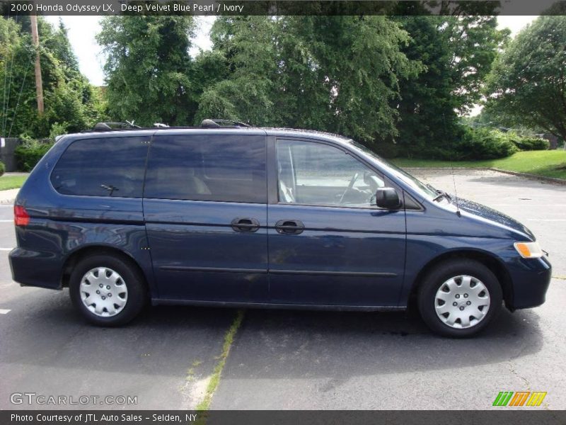 Deep Velvet Blue Pearl / Ivory 2000 Honda Odyssey LX