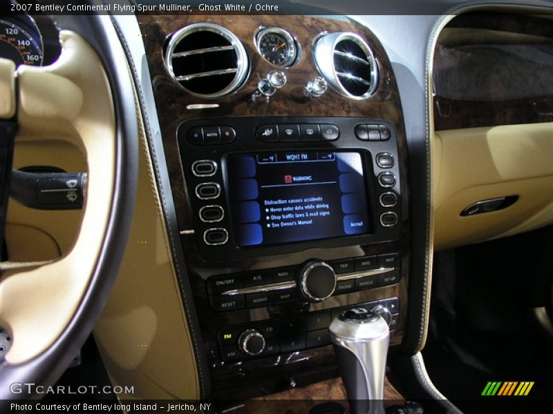Ghost White / Ochre 2007 Bentley Continental Flying Spur Mulliner