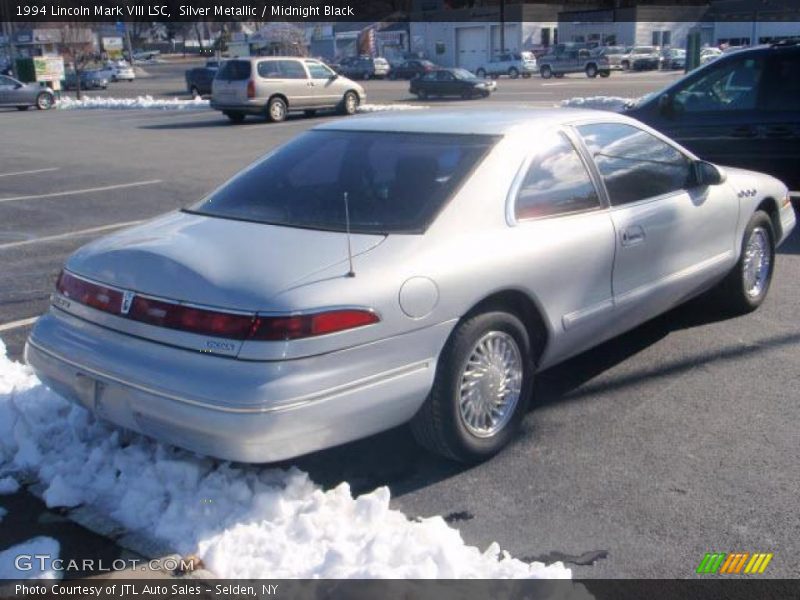 Silver Metallic / Midnight Black 1994 Lincoln Mark VIII LSC
