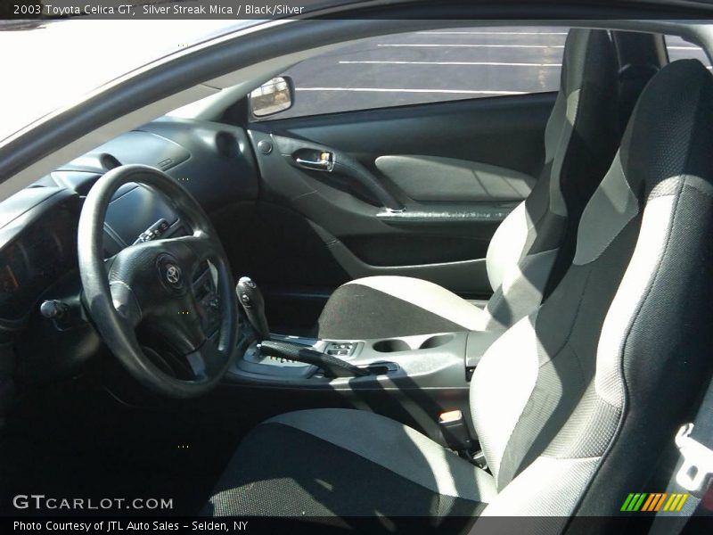 Silver Streak Mica / Black/Silver 2003 Toyota Celica GT