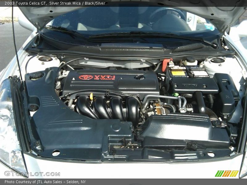 Silver Streak Mica / Black/Silver 2003 Toyota Celica GT