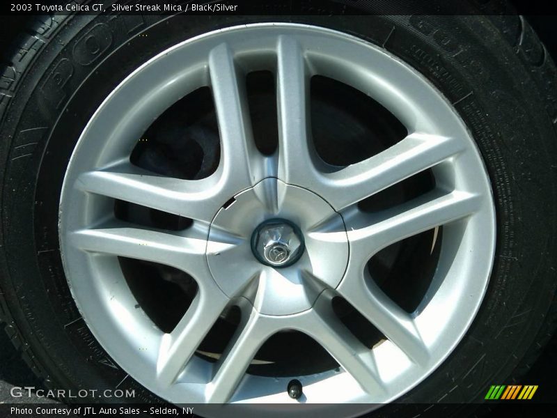Silver Streak Mica / Black/Silver 2003 Toyota Celica GT