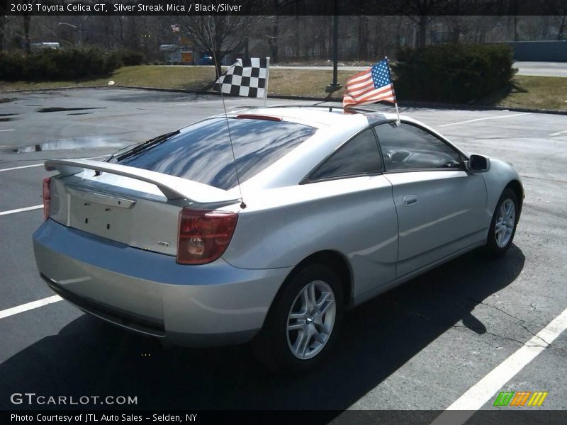 Silver Streak Mica / Black/Silver 2003 Toyota Celica GT