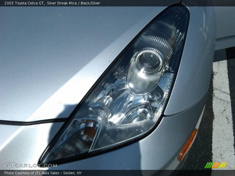Silver Streak Mica / Black/Silver 2003 Toyota Celica GT