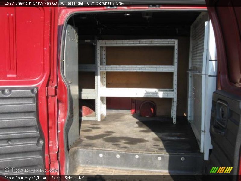 Olympic White / Gray 1997 Chevrolet Chevy Van G3500 Passenger