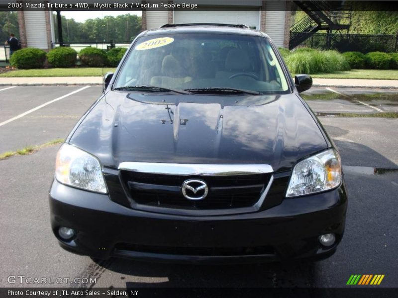 Mystic Black / Medium Pebble Beige 2005 Mazda Tribute s 4WD