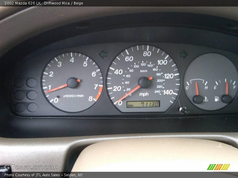 Driftwood Mica / Beige 2002 Mazda 626 LX