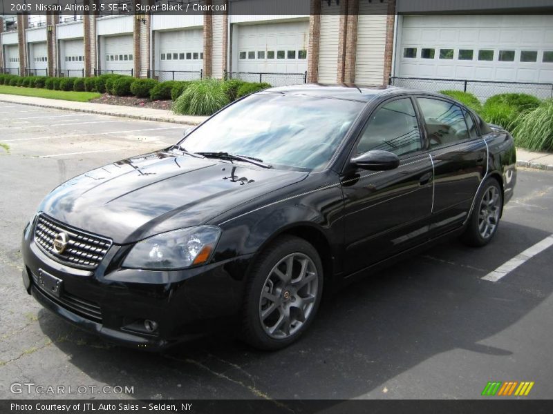 Super Black / Charcoal 2005 Nissan Altima 3.5 SE-R