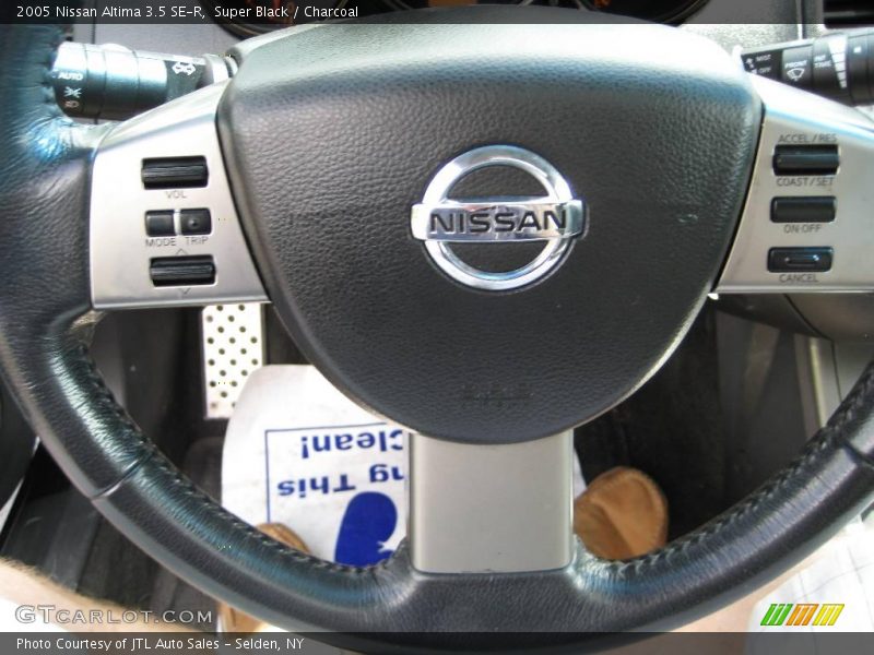 Super Black / Charcoal 2005 Nissan Altima 3.5 SE-R