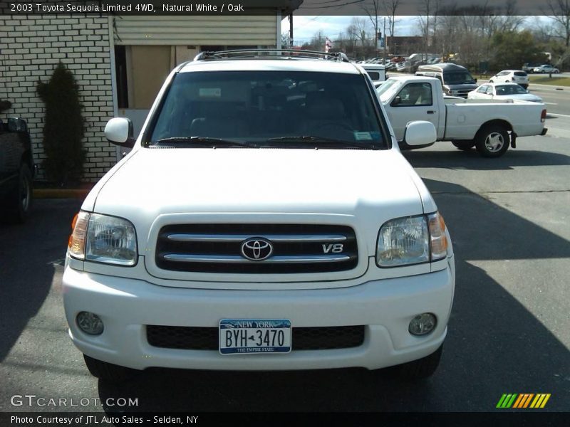 Natural White / Oak 2003 Toyota Sequoia Limited 4WD