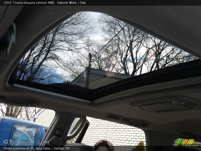 Natural White / Oak 2003 Toyota Sequoia Limited 4WD