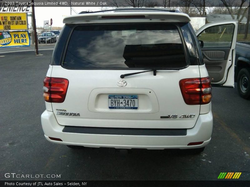 Natural White / Oak 2003 Toyota Sequoia Limited 4WD