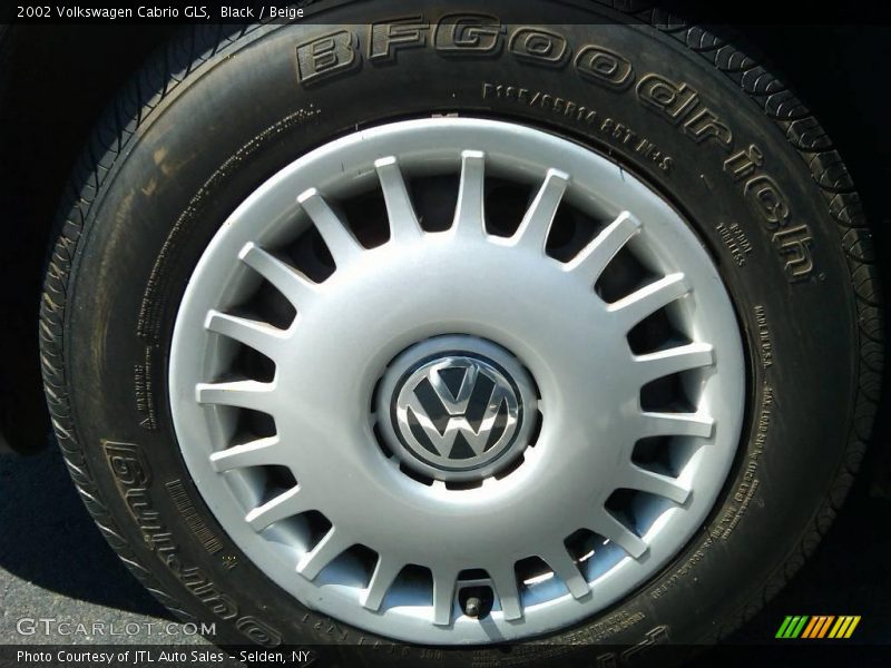 Black / Beige 2002 Volkswagen Cabrio GLS