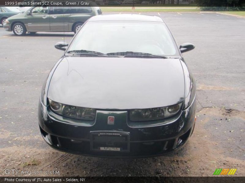 Green / Gray 1999 Saturn S Series SC2 Coupe