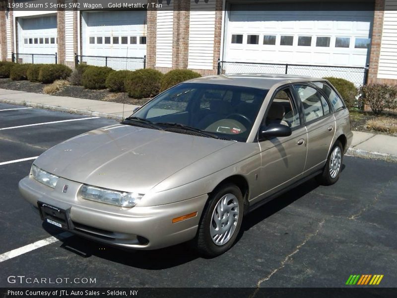 Gold Metallic / Tan 1998 Saturn S Series SW2 Wagon