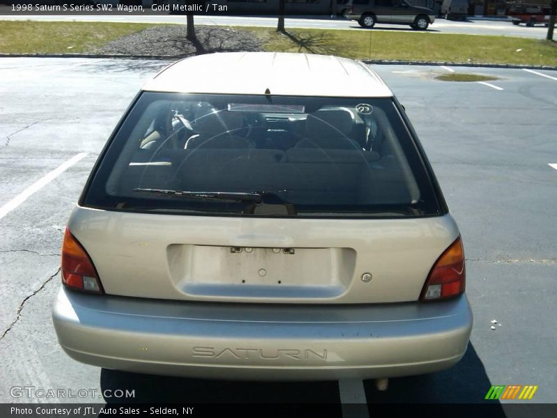 Gold Metallic / Tan 1998 Saturn S Series SW2 Wagon
