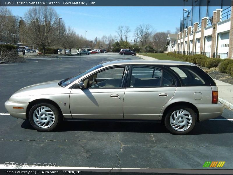 Gold Metallic / Tan 1998 Saturn S Series SW2 Wagon