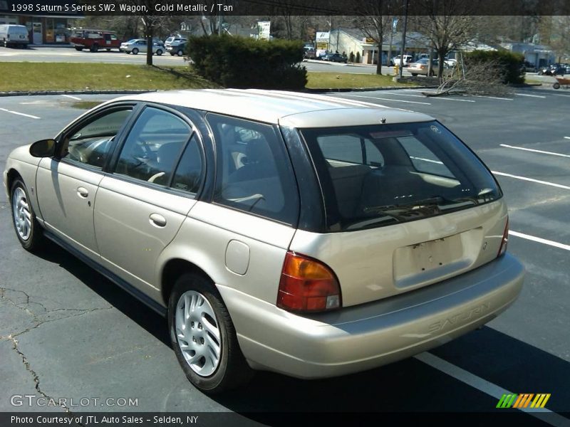 Gold Metallic / Tan 1998 Saturn S Series SW2 Wagon