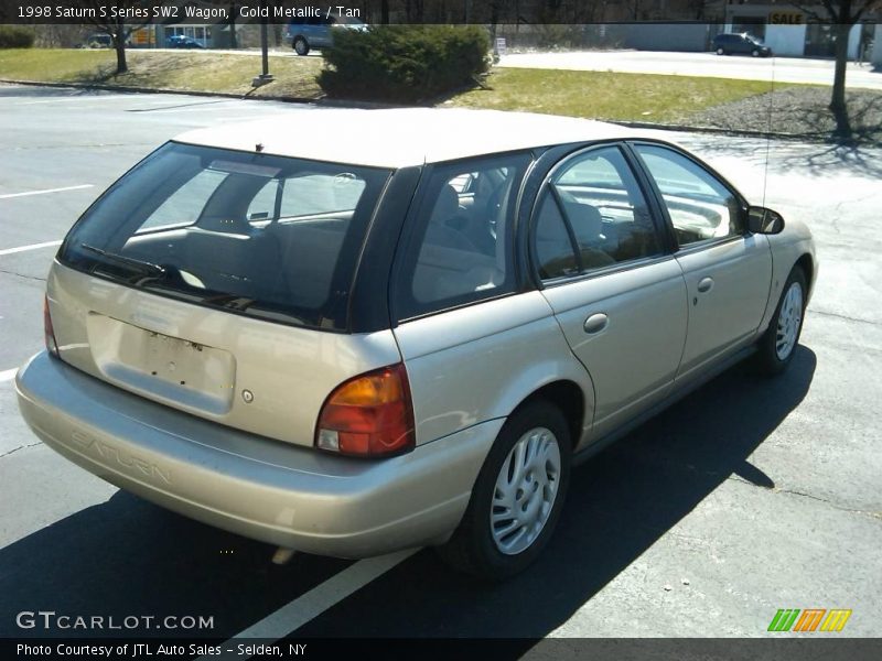Gold Metallic / Tan 1998 Saturn S Series SW2 Wagon