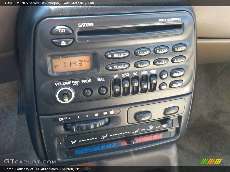 Gold Metallic / Tan 1998 Saturn S Series SW2 Wagon
