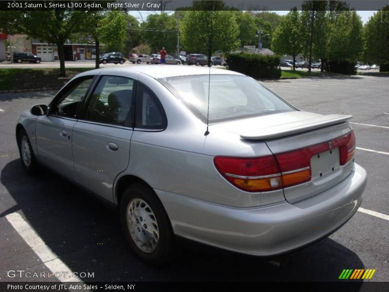 Bright Silver / Gray 2001 Saturn L Series L300 Sedan