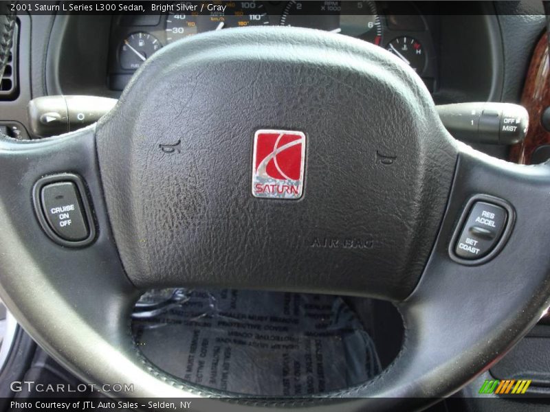 Bright Silver / Gray 2001 Saturn L Series L300 Sedan