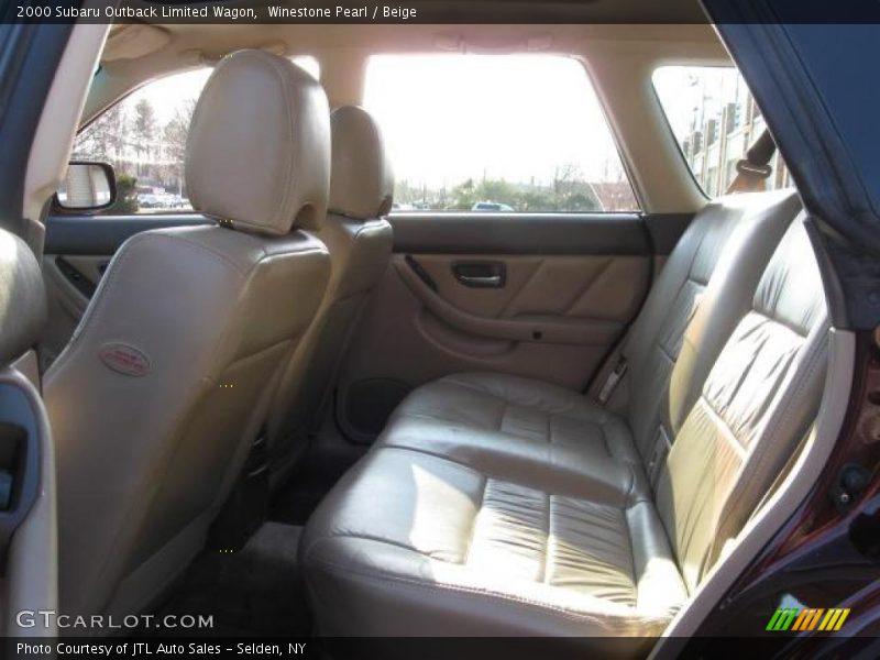 Winestone Pearl / Beige 2000 Subaru Outback Limited Wagon