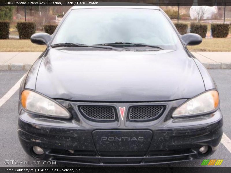 Black / Dark Pewter 2004 Pontiac Grand Am SE Sedan