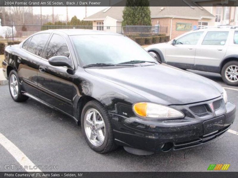 Black / Dark Pewter 2004 Pontiac Grand Am SE Sedan