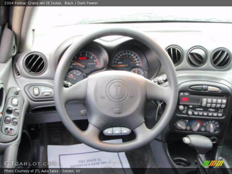 Black / Dark Pewter 2004 Pontiac Grand Am SE Sedan