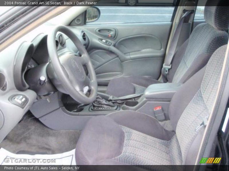 Black / Dark Pewter 2004 Pontiac Grand Am SE Sedan
