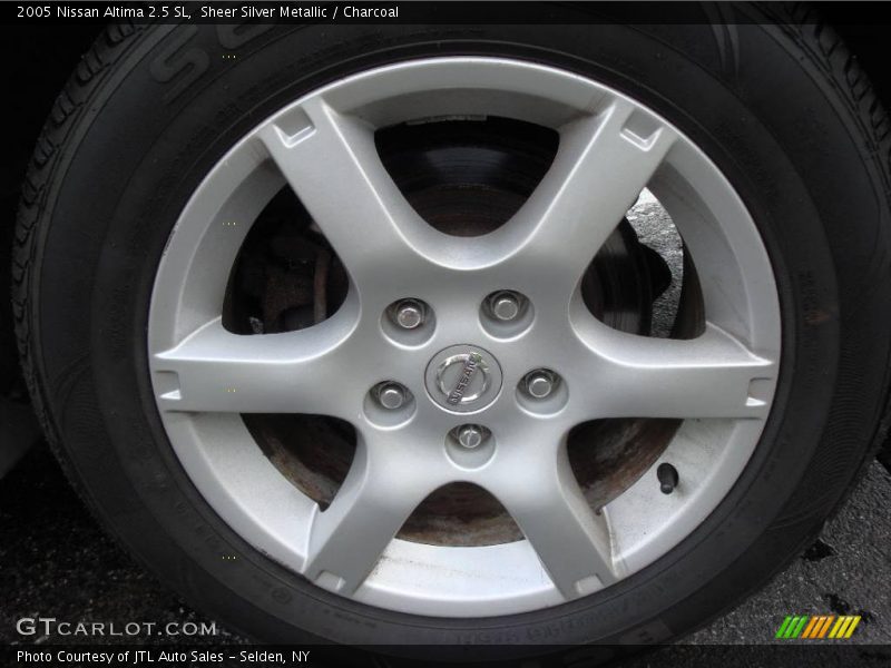 Sheer Silver Metallic / Charcoal 2005 Nissan Altima 2.5 SL