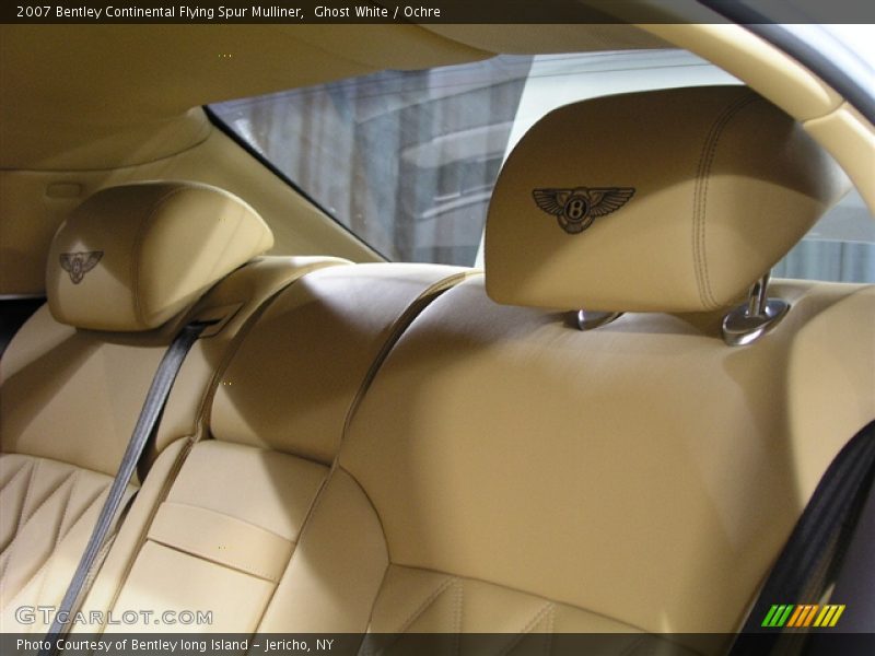 Ghost White / Ochre 2007 Bentley Continental Flying Spur Mulliner