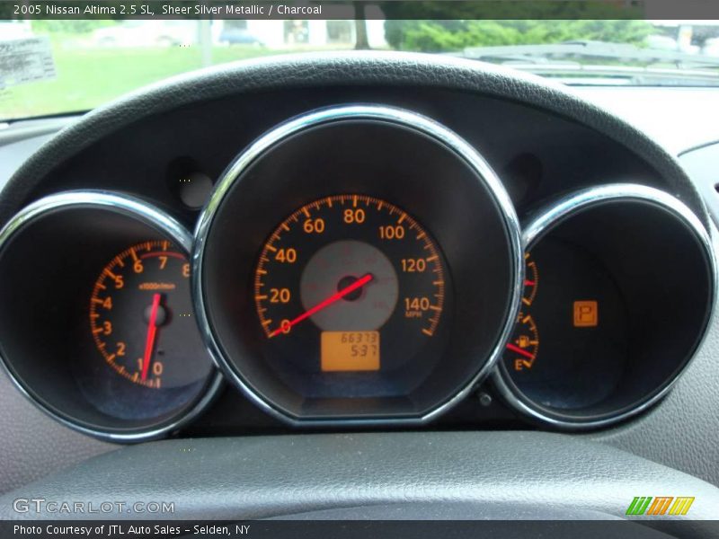 Sheer Silver Metallic / Charcoal 2005 Nissan Altima 2.5 SL