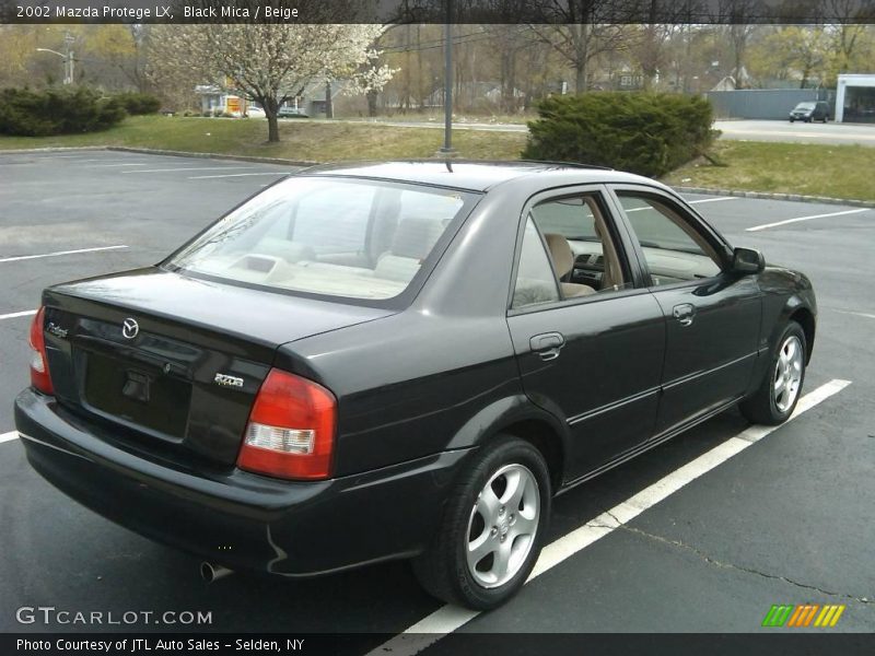 Black Mica / Beige 2002 Mazda Protege LX