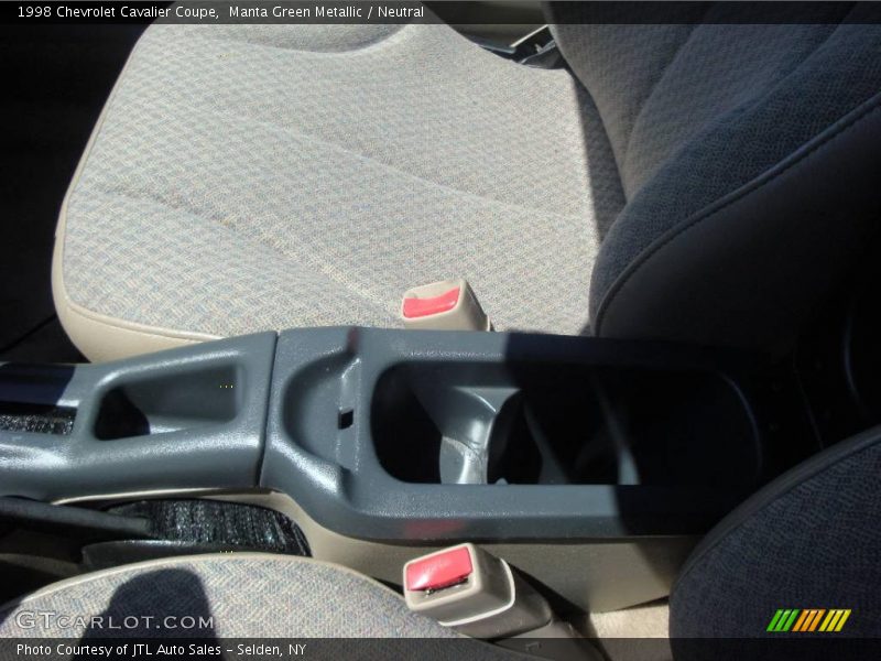 Manta Green Metallic / Neutral 1998 Chevrolet Cavalier Coupe