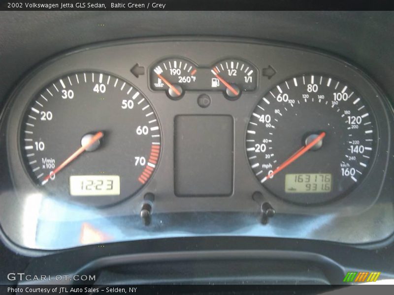 Baltic Green / Grey 2002 Volkswagen Jetta GLS Sedan