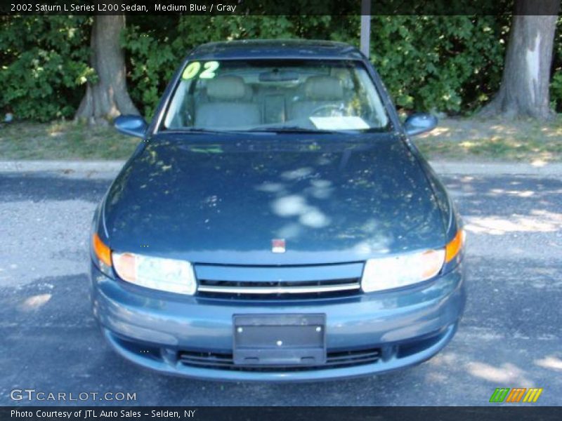 Medium Blue / Gray 2002 Saturn L Series L200 Sedan