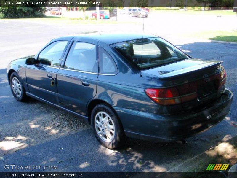 Medium Blue / Gray 2002 Saturn L Series L200 Sedan
