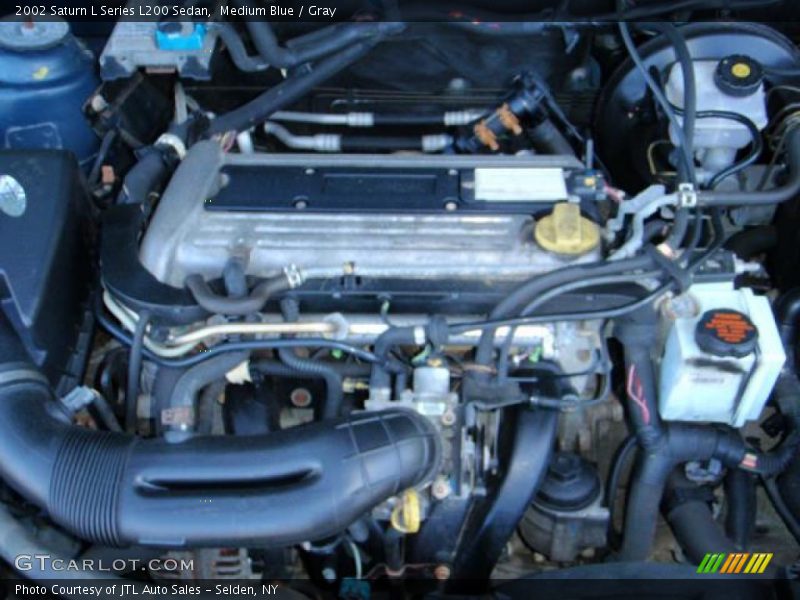 Medium Blue / Gray 2002 Saturn L Series L200 Sedan