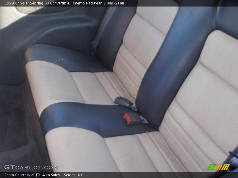 Inferno Red Pearl / Black/Tan 1999 Chrysler Sebring JXi Convertible