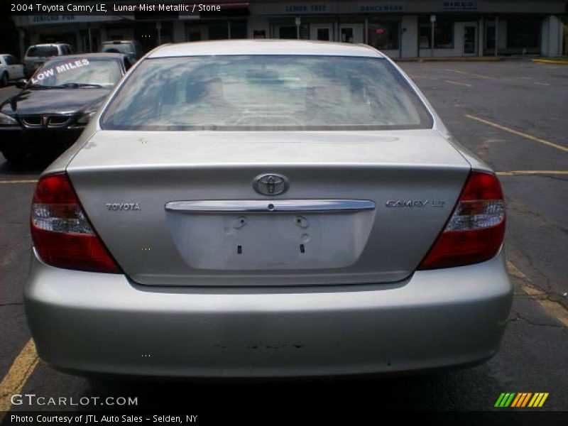 Lunar Mist Metallic / Stone 2004 Toyota Camry LE