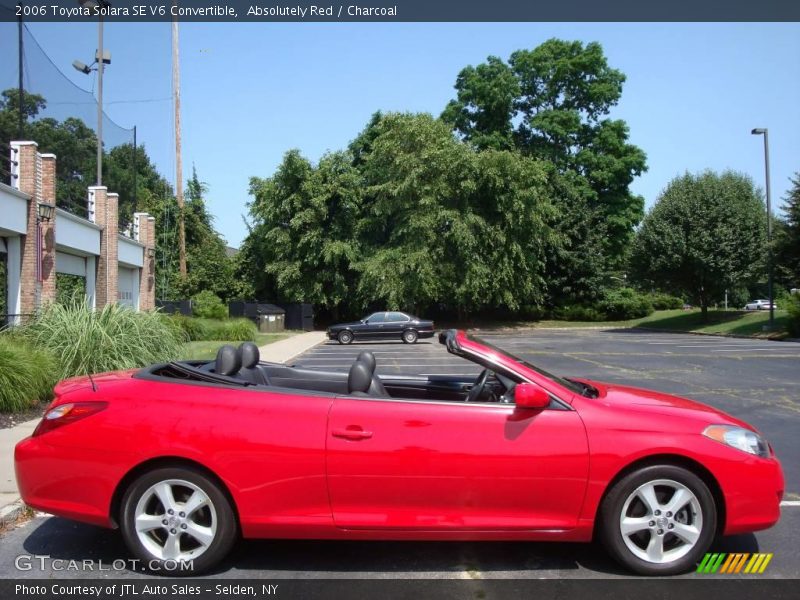 Absolutely Red / Charcoal 2006 Toyota Solara SE V6 Convertible