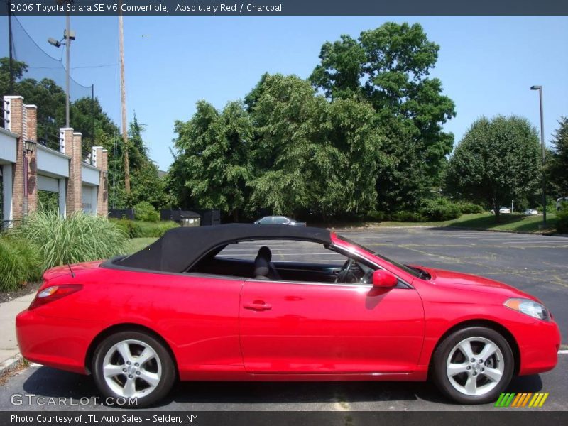 Absolutely Red / Charcoal 2006 Toyota Solara SE V6 Convertible