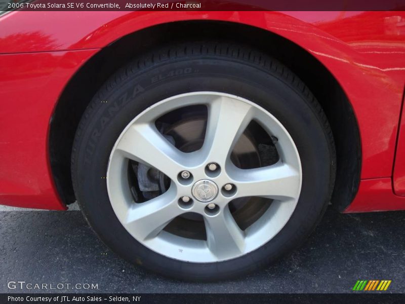 Absolutely Red / Charcoal 2006 Toyota Solara SE V6 Convertible