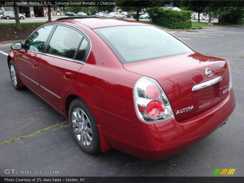 Sonoma Sunset Metallic / Charcoal 2005 Nissan Altima 2.5 SL