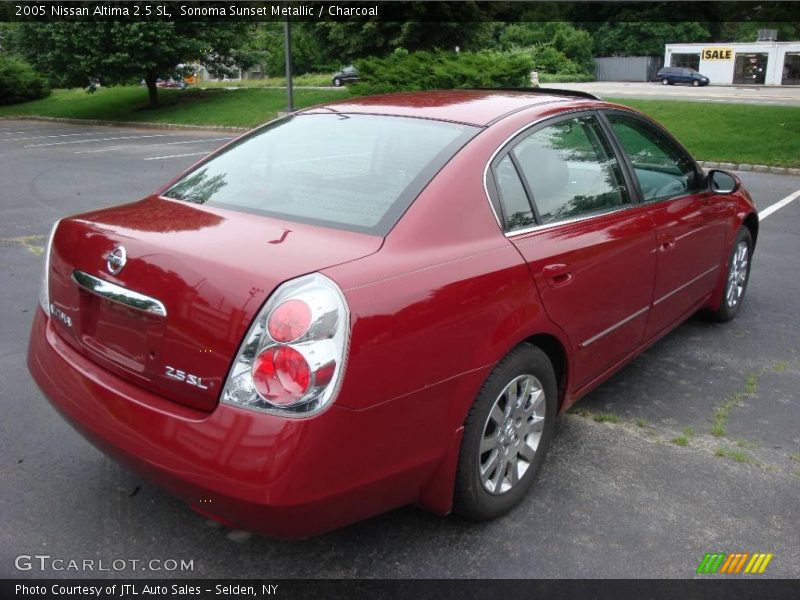 Sonoma Sunset Metallic / Charcoal 2005 Nissan Altima 2.5 SL