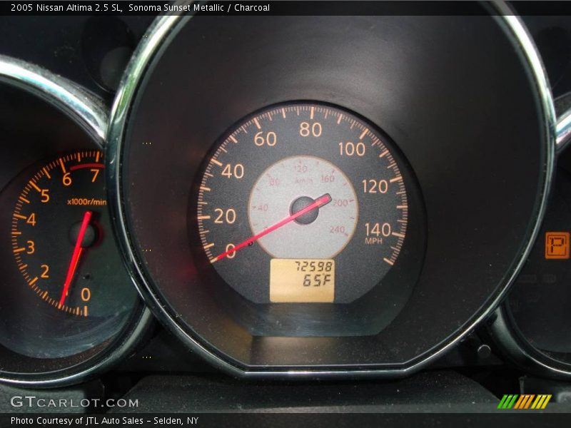 Sonoma Sunset Metallic / Charcoal 2005 Nissan Altima 2.5 SL