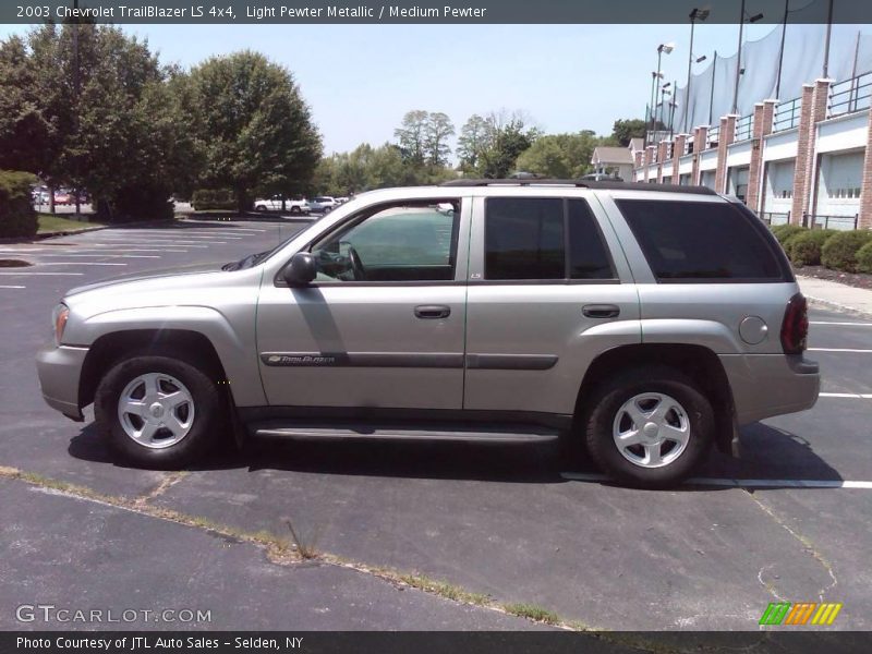 Light Pewter Metallic / Medium Pewter 2003 Chevrolet TrailBlazer LS 4x4