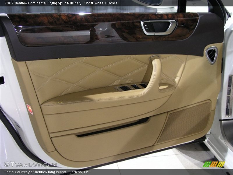 Ghost White / Ochre 2007 Bentley Continental Flying Spur Mulliner